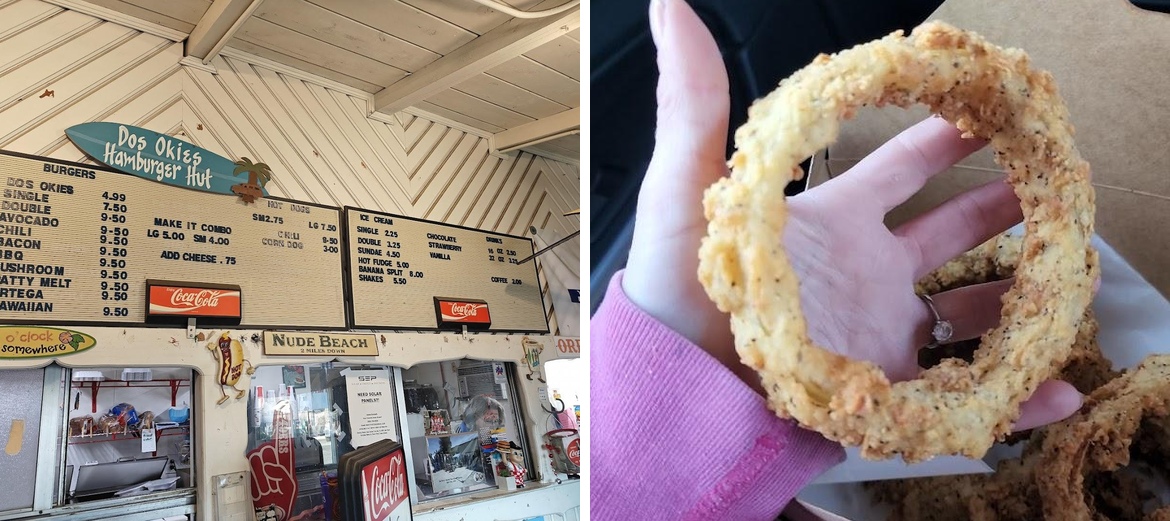 Dos Okies Burger Hut Menu