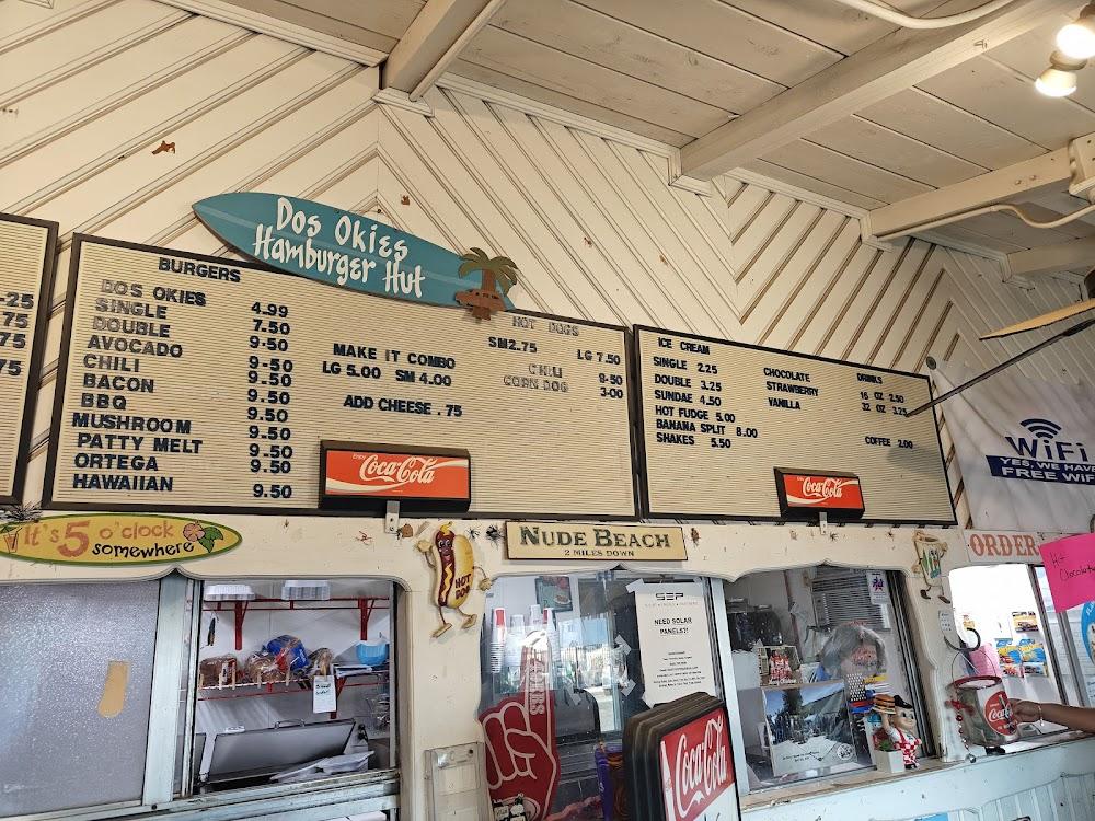 Dos Okies Burger Hut Menu image 1