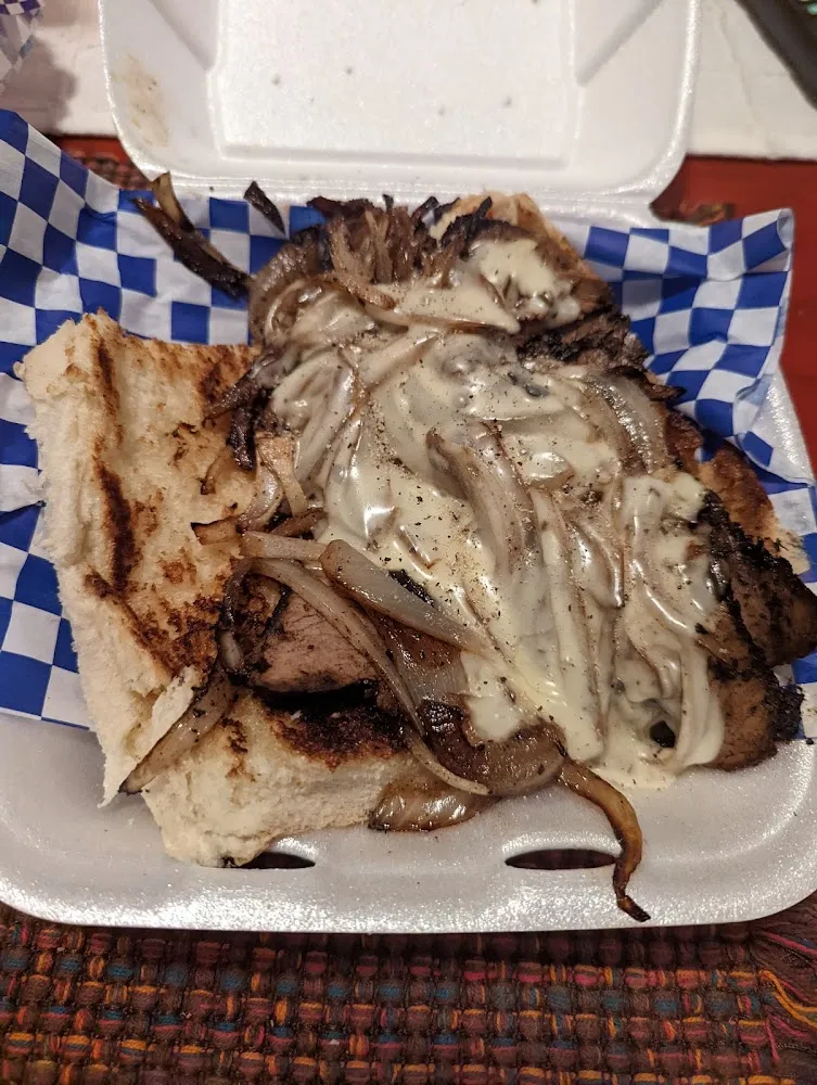 Philly Tri Tip Sandwich